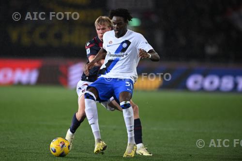 Inter Victor Kristiansen Bologna 2024 Bologna, Italy 