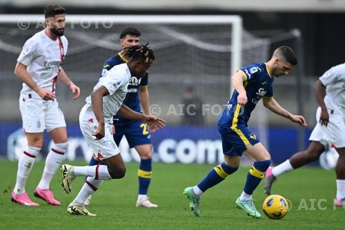 Hellas Verona Samuel Chukwueze Milan 2024 Verona, Italy 