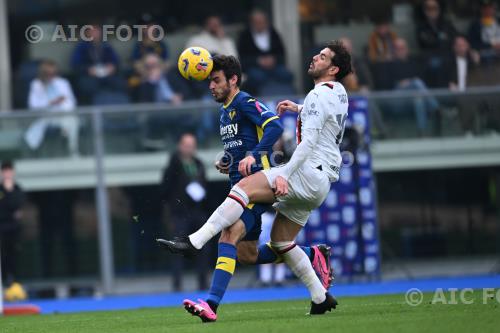 Hellas Verona Theo Hernandez Milan 2024 Verona, Italy 