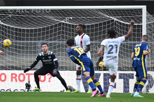 Milan Lorenzo Montipo Hellas Verona 2024 Verona, Italy Goal 1-3 
