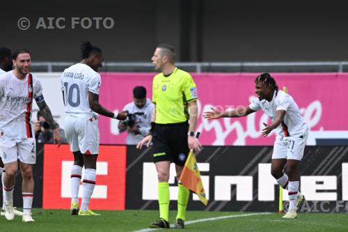 Milan Rafael Leao Milan 2024 Verona, Italy 