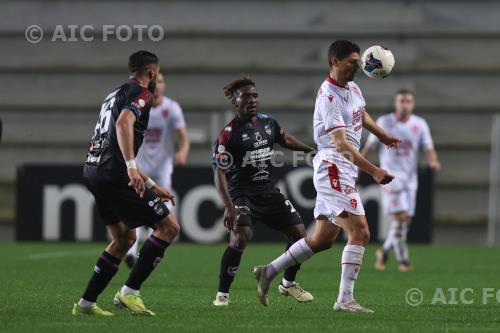 Catania Mattia Bortolussi Padova Nana Addo Welbeck-Maseko Euganeo match between Padova 2-1 Catania Padova, Italy 