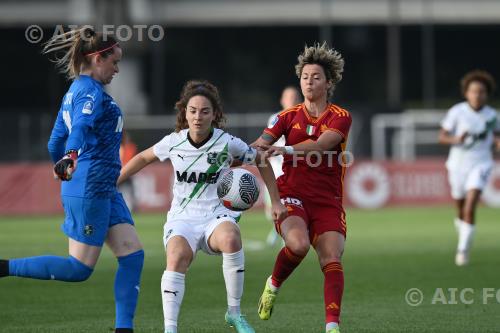 Sassuolo Women Maria Luisa Filangeri Sassuolo Women Valentina Giacinti Tre Fontane match between Roma Women 3-0 Sassuolo Women Roma, Italy 