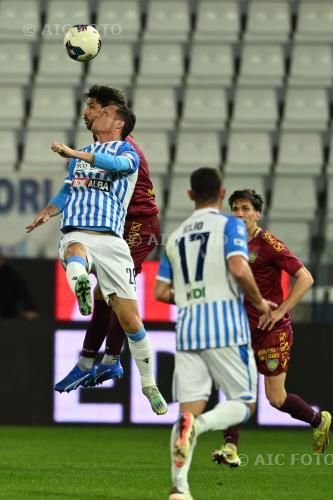 Spal Marco Imperiale Carrarese Niccolo Belloni Paolo Mazza match between Spal 0-0 Carrarese Ferrara , Italy 