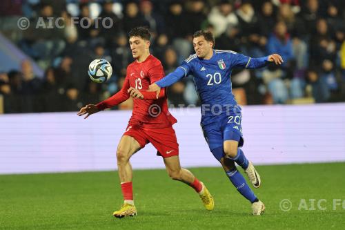 Turkiye Gaetano Oristanio Italy U21 2024 Ferrara, Italy. 