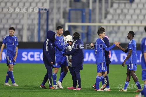 Italy U21 Diego Coppola Italy U21 Matteo Prati UEFA Under 21 Championship 2025 Qualifying Group A Paolo Mazza final match between Italy U21 1-1  Turkiye U21 