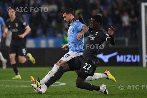 Lazio Timothy Weah Juventus 2024 Roma, Italy 