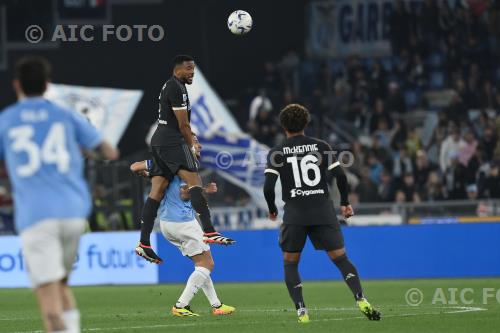 Juventus Ciro Immobile Lazio Weston McKennie Olimpic match between  Lazio 1-0 Juventus Roma, Italy 