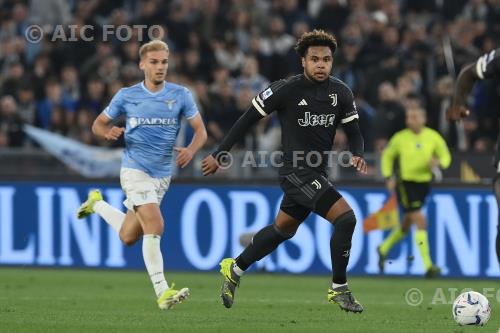 Juventus Gustav Isaksen Lazio 2024 Roma, Italy 