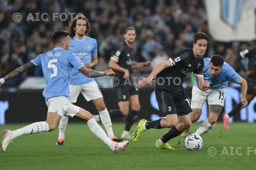 Lazio Kenan Yıldız Juventus Nicolo Casale Olimpic match between  Lazio 1-0 Juventus Roma, Italy 