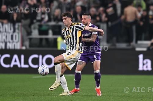 Juventus Cristiano Biraghi Fiorentina 2024 Torino, Italy 