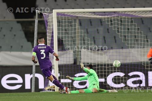 Fiorentina Martin Jedlicka Viktoria Plzen 2024 Firenze, Italy Goal 2-0 