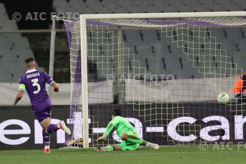Fiorentina Martin Jedlicka Viktoria Plzen 2024 Firenze, Italy Goal 2-0 