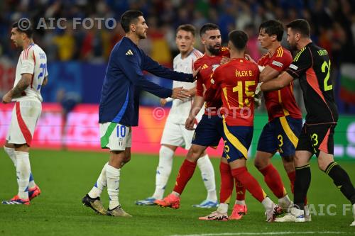 Italy Dani Carvajal Spain Alex Baena Spain 2024 UEFA Euro Germany 2024 Group B, Matchday 2 