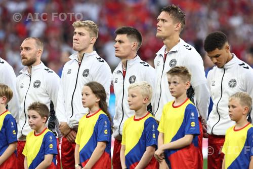 Denmark Rasmus Hojlund Denmark Joakim Maehle Denmark 2024 UEFA Euro Germany 2024 Group E, Match 3 