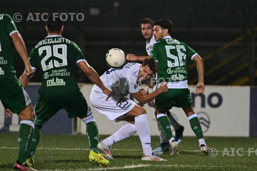 Avellino Alessandro Minelli Giuliano Patrick Enrici Partenio match between  Avellino 1-1 Giuliano Avellino, Italy 
