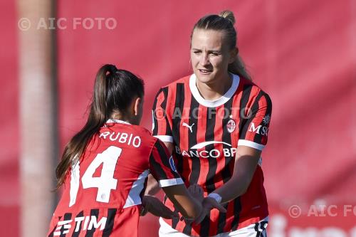 Milan Women Silvia Rubio Avila Milan Women 2024 Milano, Italy Joy Goal 2-1 