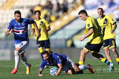 Sampdoria Pajtim Kasami Sampdoria Mattia Caldara Alberto Braglia match between Modena 1-3 Sampdoria Modena, Italy 