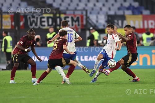 Belgium Maxim De Cuyper Belgium Davide Frattesi Belgium 2024 UEFA Nations League 2024-2025 Olimpic 