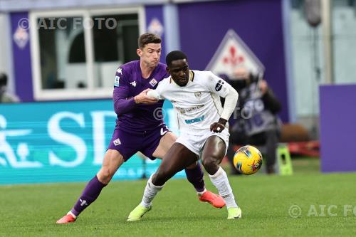 Cagliari Robin Gosens Fiorentina 2024 Firenze, Italy 