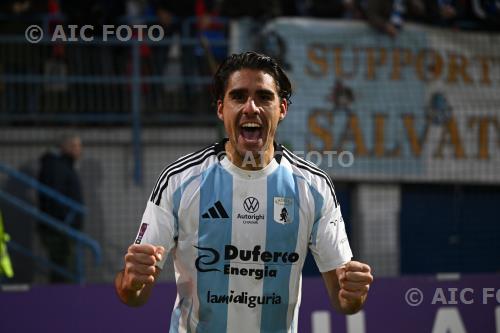 Virtus Entella 2024 Italian championship 2024 2025 Lega Pro 20°Day   Milan Futuro 1-2 Virtus Entella  at  Felice Chinett  Stadium 