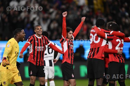 Milan Malick Thiaw Milan Mike Maignan Al -Awwal match between  Juventus 1-2 Milan Riyad, Saudi Arabia 