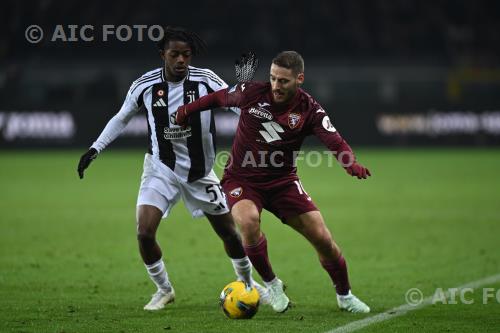 Torino Samuel Mbangula Juventus 2025 