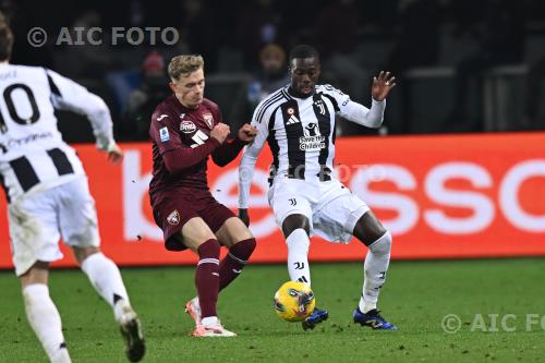 Torino Timothy Weah Juventus 2025 