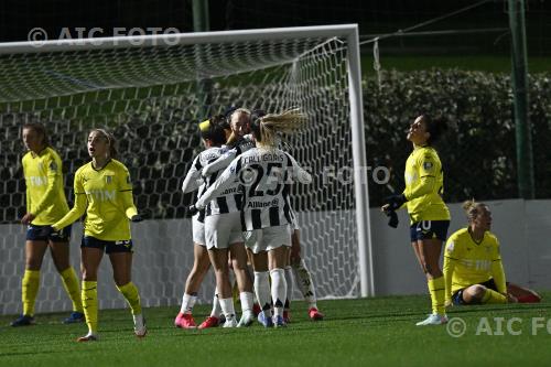 Juventus Women 2025 Italian championship 2024 2025  Femminile Italy women Cup between Lazio Women 1-3 Juventus Women  at  Mirko Fersini Stadium 