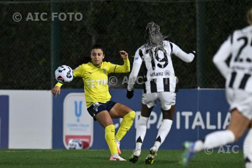Lazio Women 2025 Italian championship 2024 2025  Femminile Italy women Cup between Lazio Women 1-3 Juventus Women  at  Mirko Fersini Stadium 