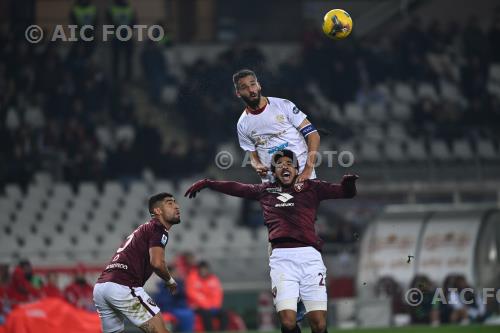 Torino Saúl Coco Torino Leonardo Pavoletti Torino, Italy 