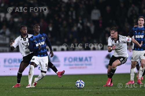 Spezia Pedro Obiang Sassuolo Francesco Pio Esposito Alberto Picco match between Spezia 2-1 Sassuolo La Spezia, Italy 