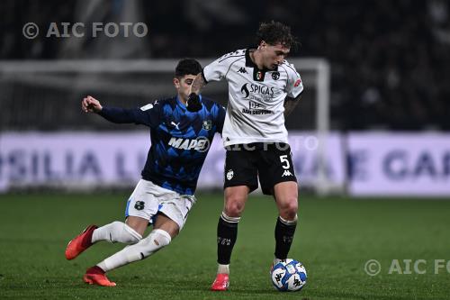 Spezia Cristian Volpato Sassuolo 2024 La Spezia, Italy 
