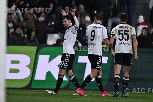 Spezia Francesco Pio Esposito Spezia Petko Hristov Alberto Picco match between Spezia 2-1 Sassuolo La Spezia, Italy 