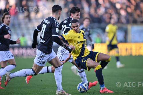 Modena Luca Vignali Spezia Diego Falcinelli Alberto Braglia match between Modena 1-1 Spezia Modena, Italy 