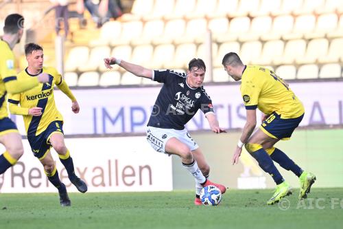 Modena Francesco Pio Esposito Spezia Giovanni Zaro Alberto Braglia match between Modena 1-1 Spezia Modena, Italy 