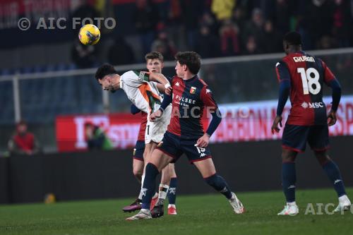 Venezia Andrea Pinamonti Genoa 2025 Genova, Italy 