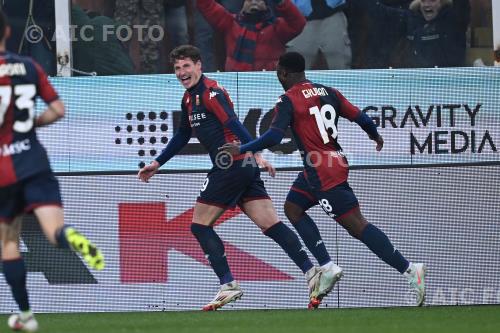 Genoa Caleb Ekuban Genoa 2025 Genova, Italy 