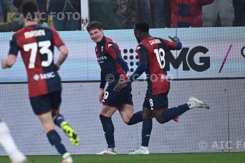 Genoa Caleb Ekuban Genoa 2025 Genova, Italy 