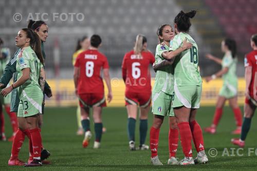 Italy Manuela Giugliano Italy Beatrice Merlo UEFA Women’s Nation League 2027 1° day Group A U Power match between  Italy Women 1-0 Galles Women 