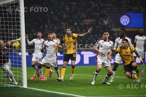 Inter Patrizio Masini Genoa Nicola Leali Giuseppe Meazza match between   Inter 1-0 Genoa Milano, Italy Goal 1-0 