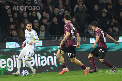 Frosinone Tommaso Corazza Salernitana 2025 Salerno, Italy 
