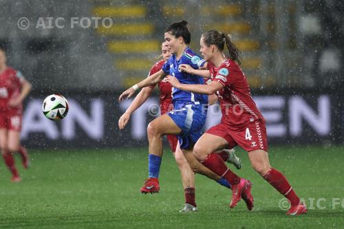 Italy Emma Faerge Denmark Women Emma Snerle Alberto Picco match between  Italy Women 1-3 Denmark Women La Spezia, Italy 