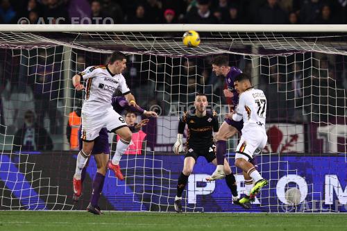Lecce Robin Gosens Fiorentina Danilo Veiga Artemio Franchi match between  Fiorentina 1-0 Lecce Firenze, Italy 