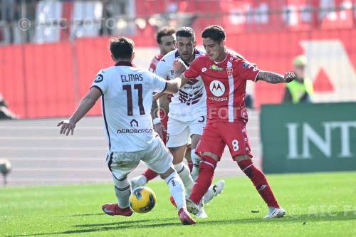 Monza Cristiano Biraghi Torino Eljif Elmas U-Power match between    Monza 0-2 Torino BMonza, Italy 
