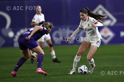 Milan Women Emma Skou Faerge Fiorentina Women 2025 Firenze, Italy 