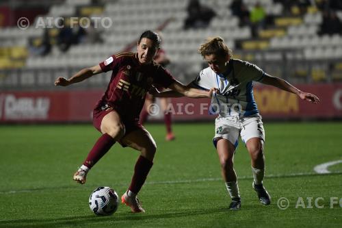 Roma Women Davina Philtjens Sassuolo Women Team Tre Fontane match between Roma Women 3-0 Sassuolo Women Roma, Italy 