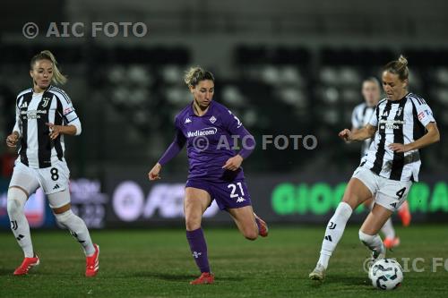 Juventus Women Emma Severini Fiorentina Women Emma Kullberg Vittorio Pozzo Lamarmora match between    Juventus Women 1-0 Fiorentina Women Biella, Italy 