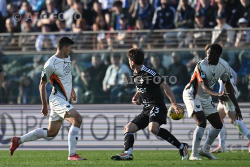 Venezia Maximo Perrone Como Issa Doumbia Giuseppe Sinigaglia match between    Como 1-1 Venezia Como, Italy 