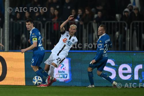 Brescia Antonino La Gumina Cesena Lorenzo Dickmann Mario Rigamonti match between Brescia 1-1 Cesena Brescia, Italy 